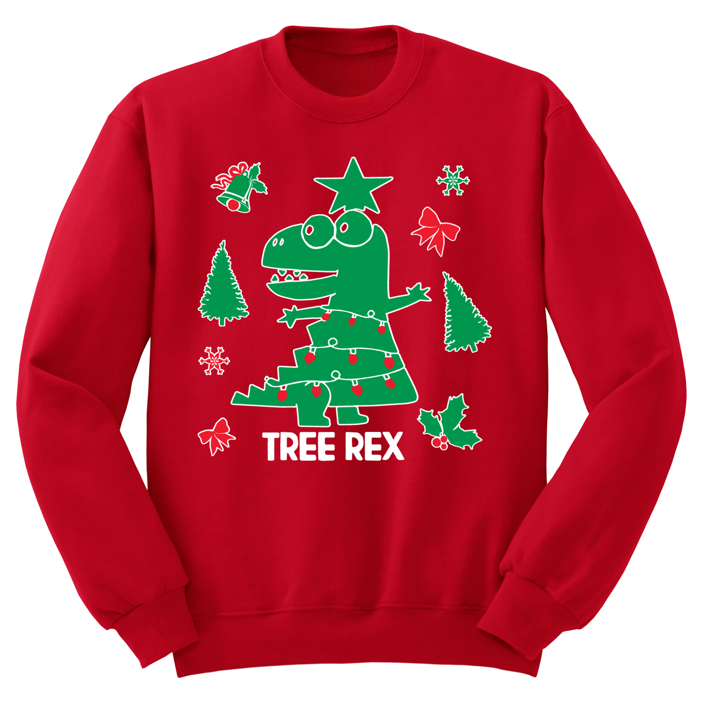Ugly Christmas Sweater Tree Rex