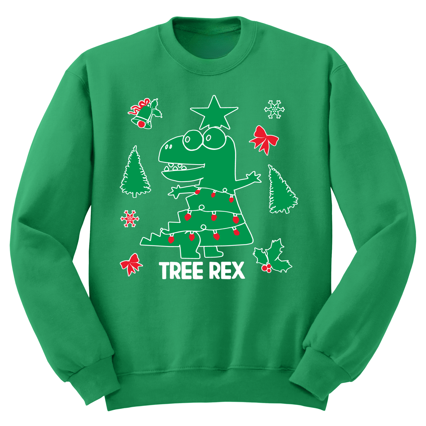 Ugly Christmas Sweater Tree Rex