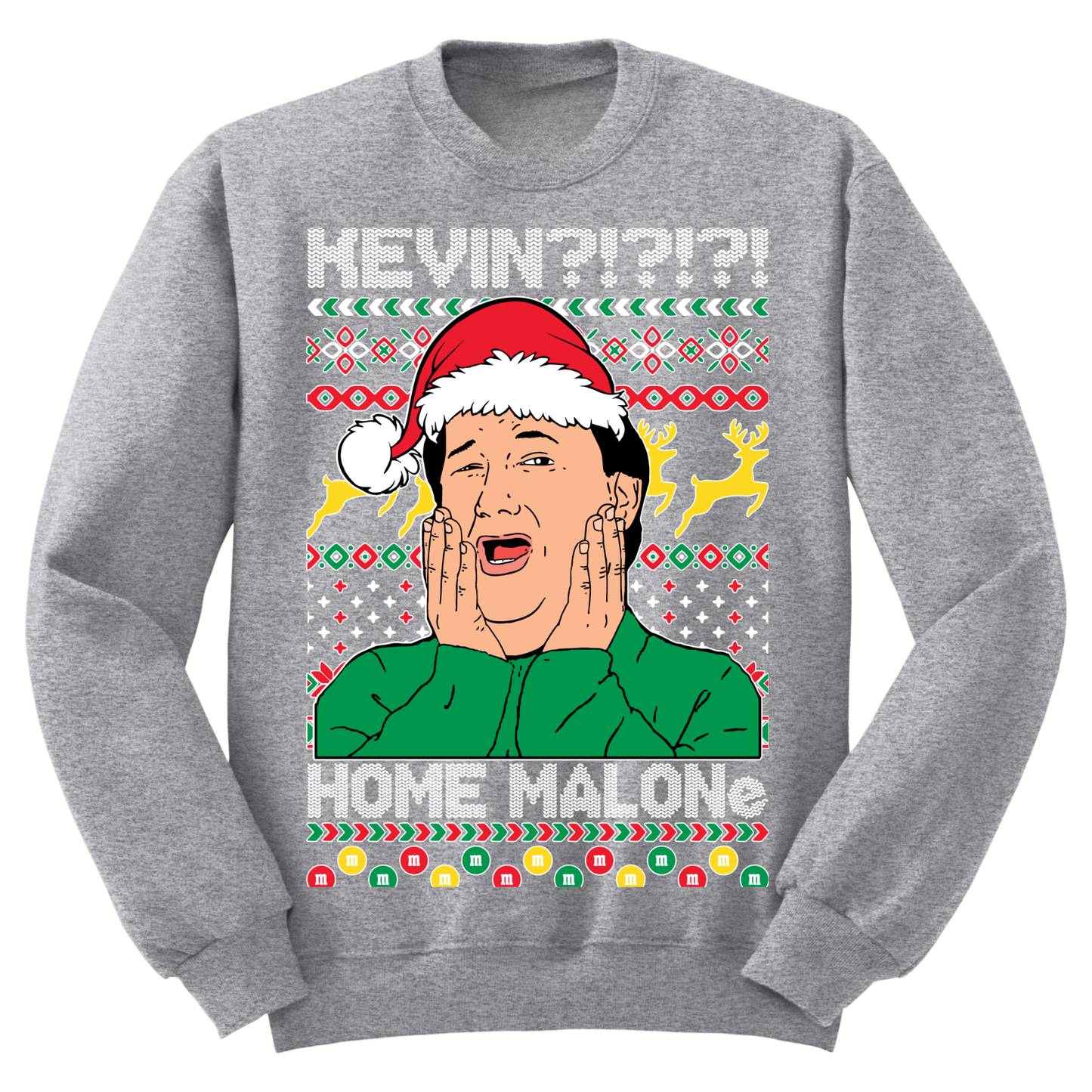 Ugly Christmas Sweater Kevin