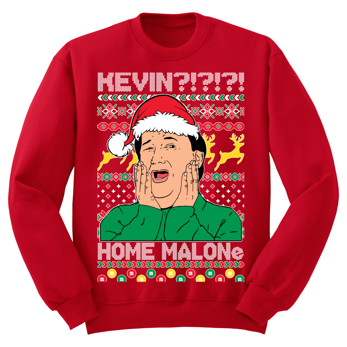 Ugly Christmas Sweater Kevin