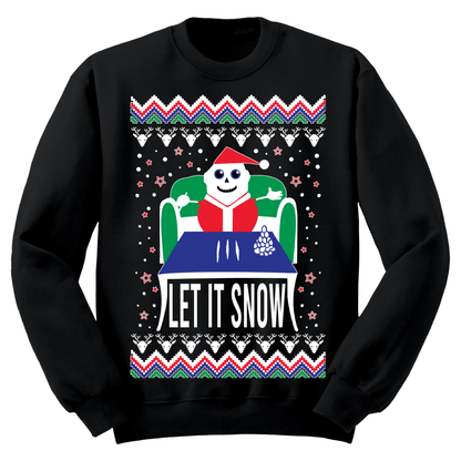 Ugly Christmas Sweater Let It Snow
