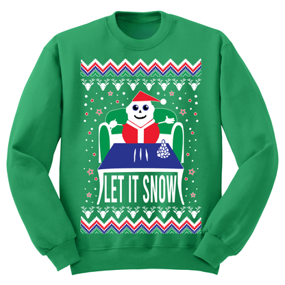 Ugly Christmas Sweater Let It Snow