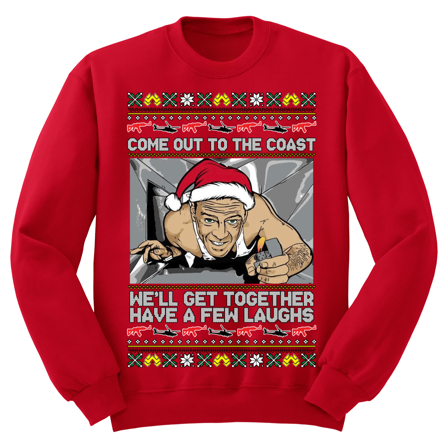 Ugly Christmas Sweater Come To The Coast