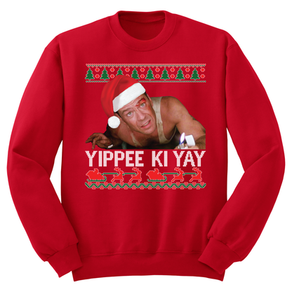 Ugly Christmas Sweater Yippie Kai Yay