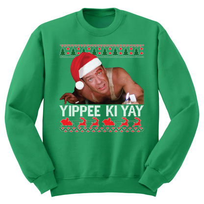 Ugly Christmas Sweater Yippie Kai Yay