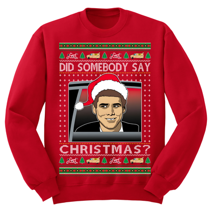 Ugly Christmas Sweater Jim Carrey Did Somebody Say Christmas