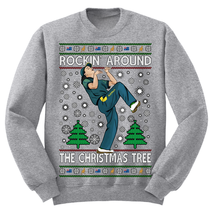 Ugly Christmas Sweater Rockin' Around The Christmas Tree