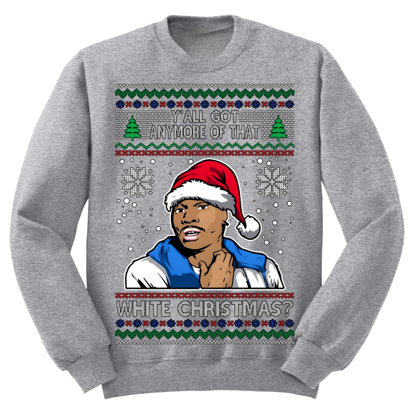 Ugly Christmas Sweater Tyrone Biggums White Christmas