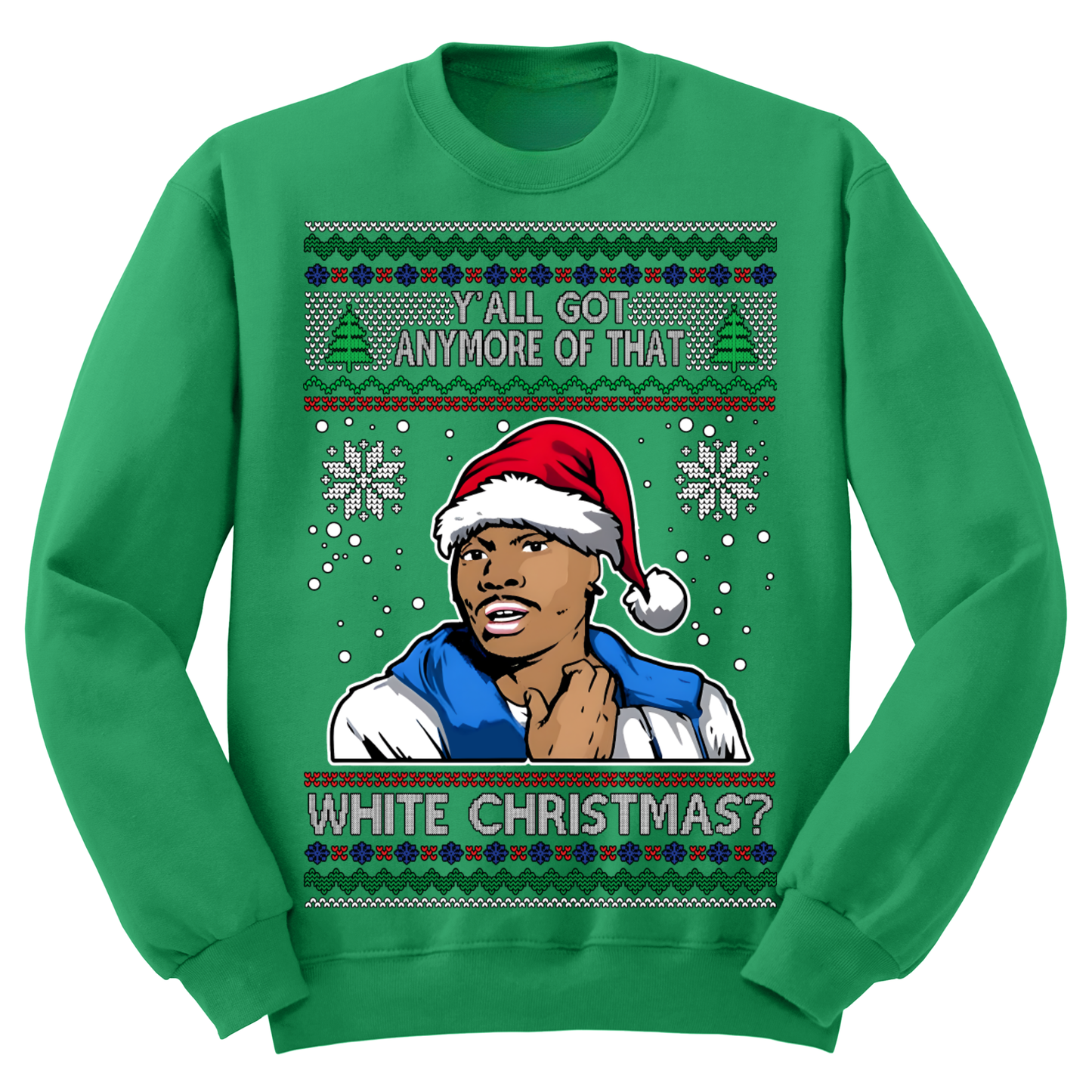 Ugly Christmas Sweater Tyrone Biggums White Christmas