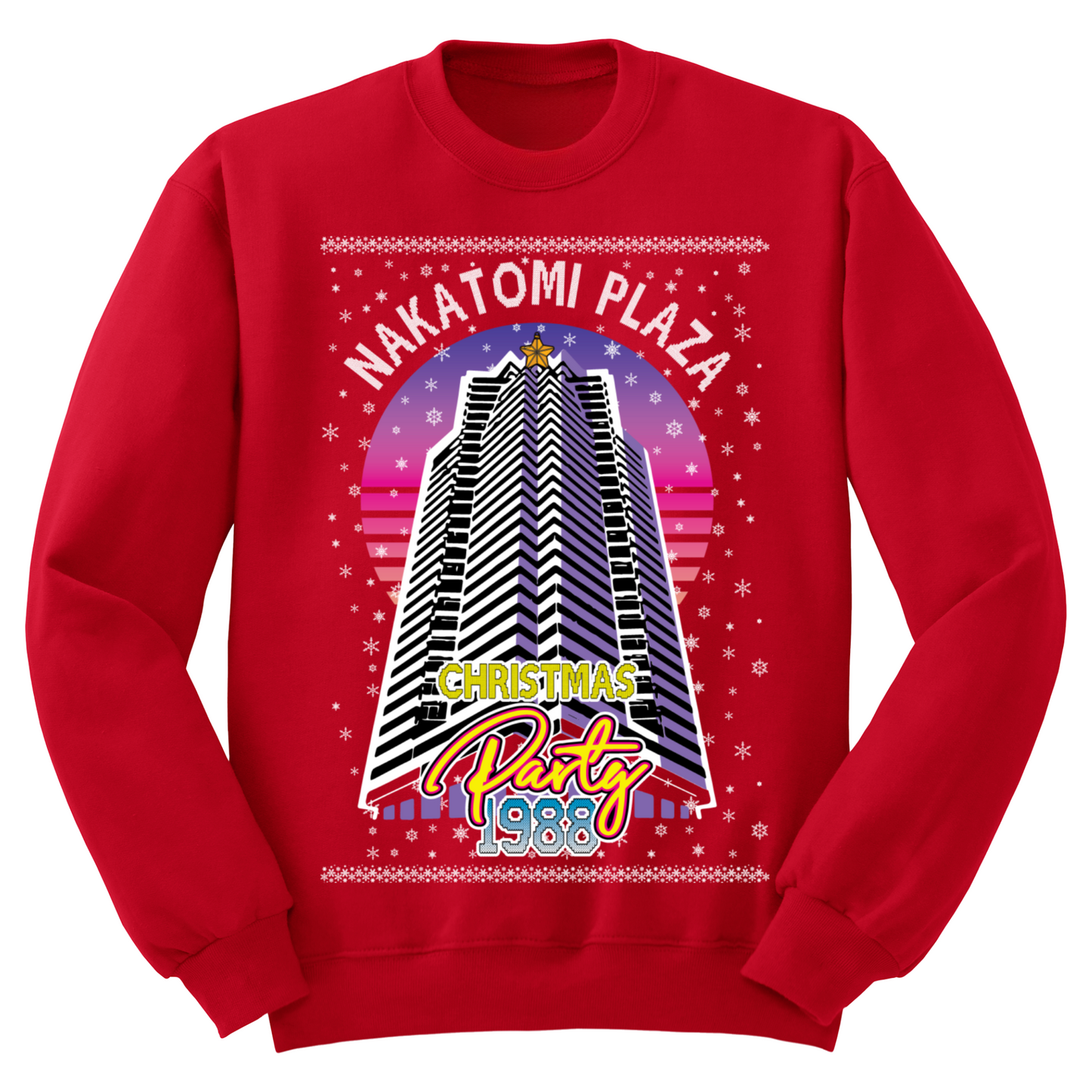 Ugly Christmas Sweater Nakatomi Plaza Christmas Party