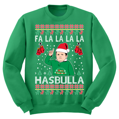 Ugly Christmas Sweater Fa La La Hasbulla